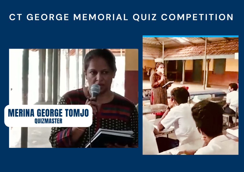 Quiz Master - Merina George Tomjo.